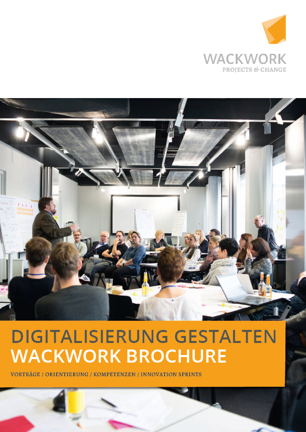 Digitalisierung gestalten - WACKWORK Brochure